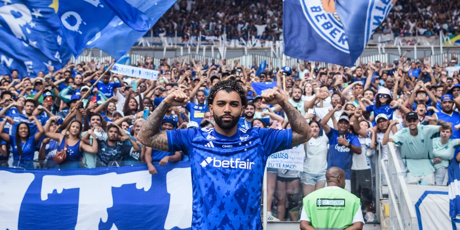 Gabigol, atacante do Cruzeiro.