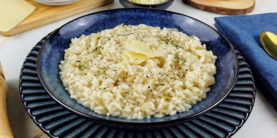 Adicione o caldo aos poucos e mexa constantemente, para garantir que o arroz cozinhe de maneira uniforme.
