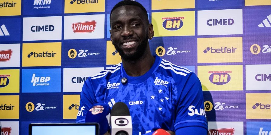 Yannick Bolasie, atacante do Cruzeiro.