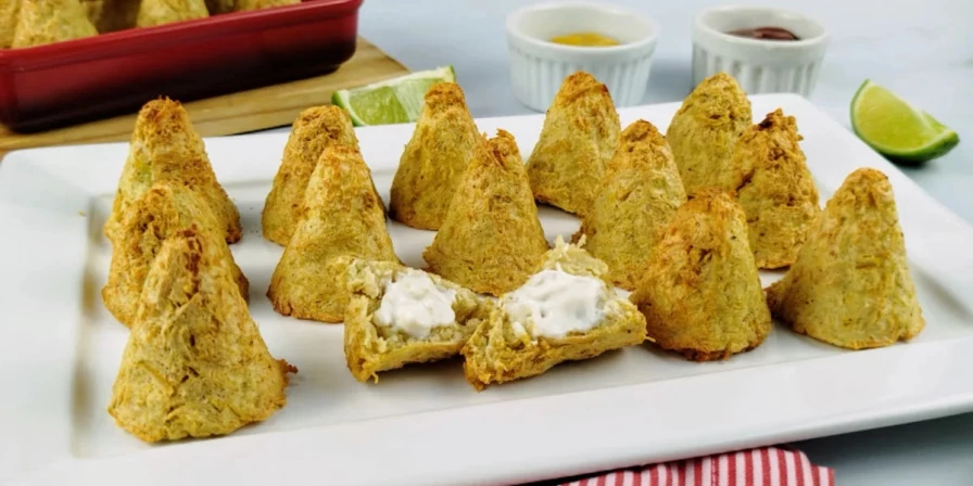 Use peito de frango defumado para um sabor mais robusto. Mas, se quiser variar o sabor do recheio, substitua o frango por carne moída.