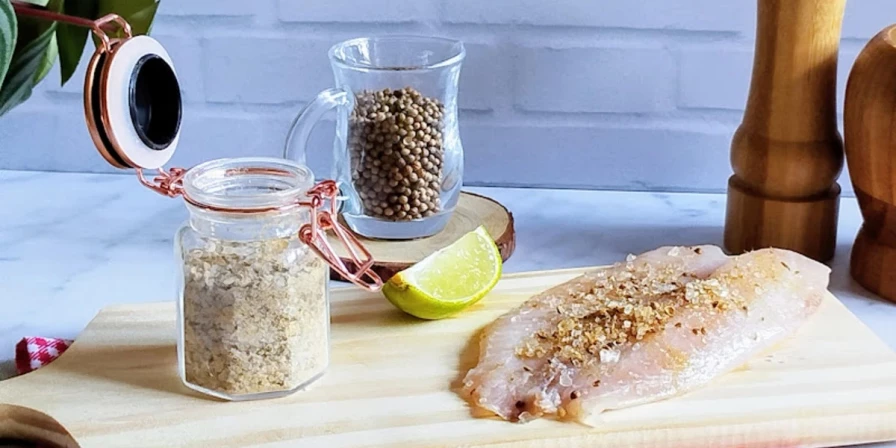 Adicione raspas de limão, que combinam com peixe e deixam o prato mais refrescante.