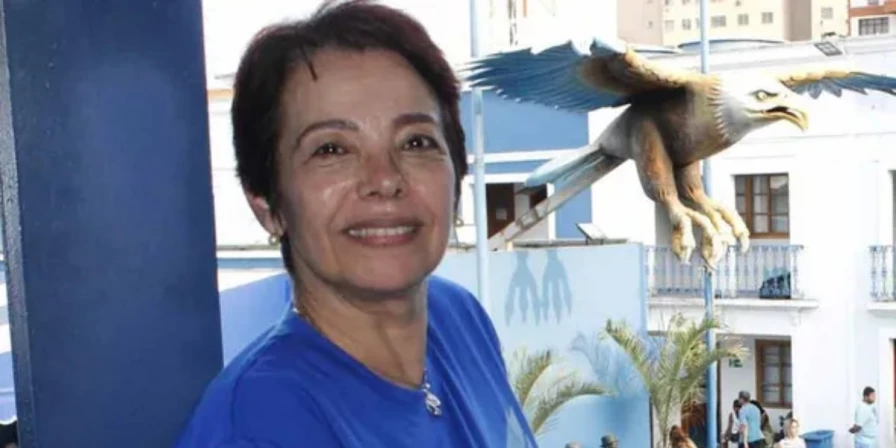 Márcia Lage era carnavalesca da Mocidade Independente de Padre Miguel