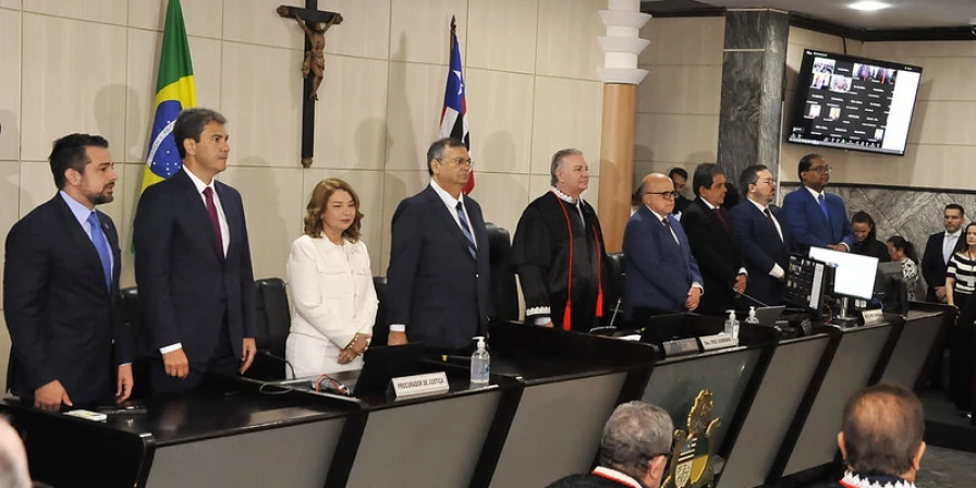 Autoridades prestigiaram a abertura do ano judiciário