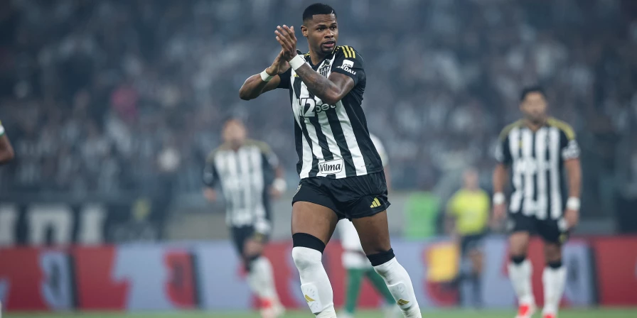 Junior Santos, atacante do Atlético-MG.