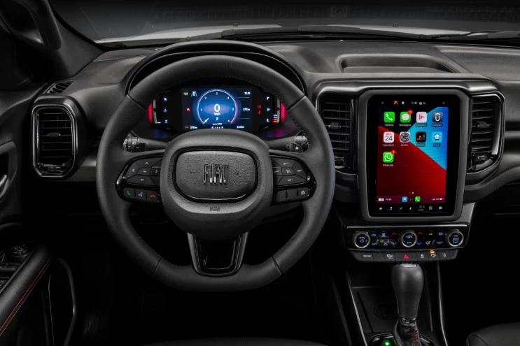Toro Ultra 4x2 interior. (Foto: Stellantis)