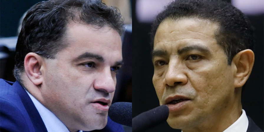 Os deputados federais Josimar Maranhãozinho (PL-MA) e Pastor Gil (PL-MA).