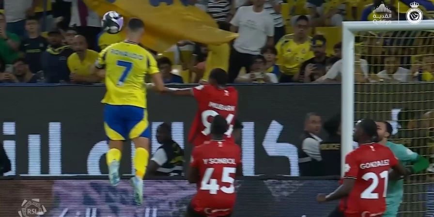 Cristiano Ronaldo em ação pelo Al-Nassr