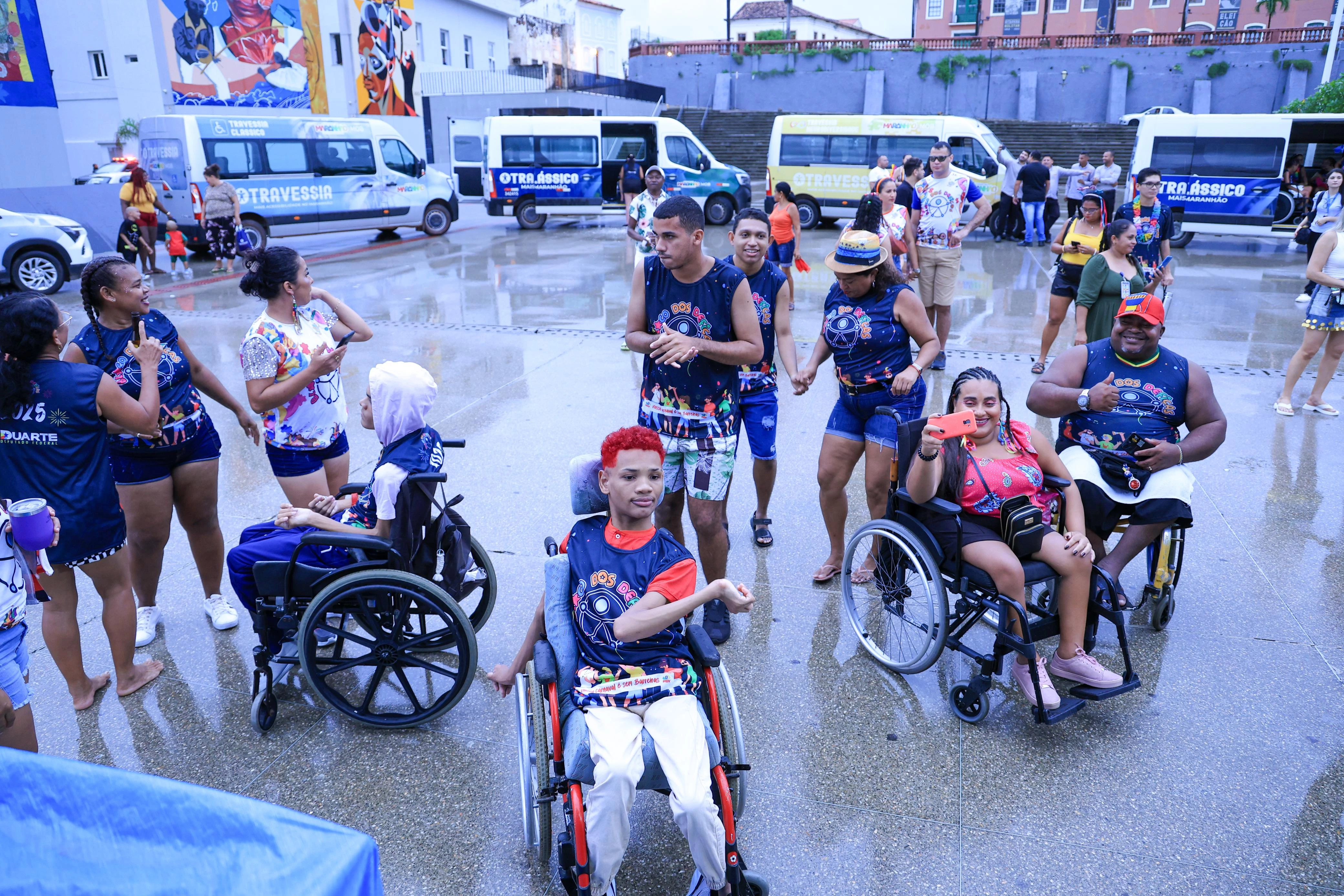 O bloco, criado com o propósito de garantir um espaço de representatividade para pessoas com deficiência, tem se consolidado no carnaval de São Luís. (Foto: Divulgação)