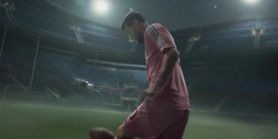 Messi em ação no Super Bowl