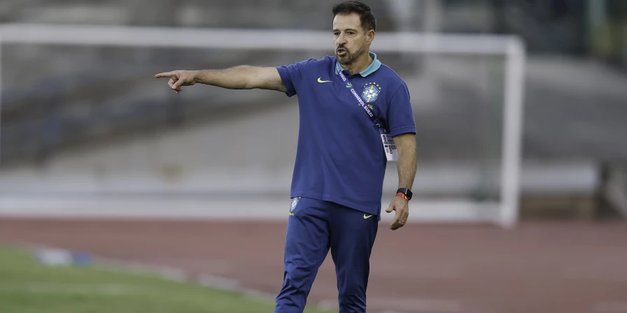 Ramon Menezes, técnico da Seleção Brasileira Sub-20.