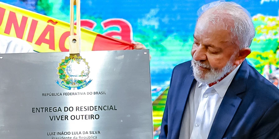 O presidente Luiz Inácio Lula da Silva.