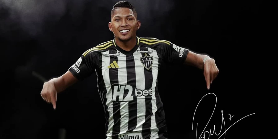 Rony, atacante do Atlético-MG.