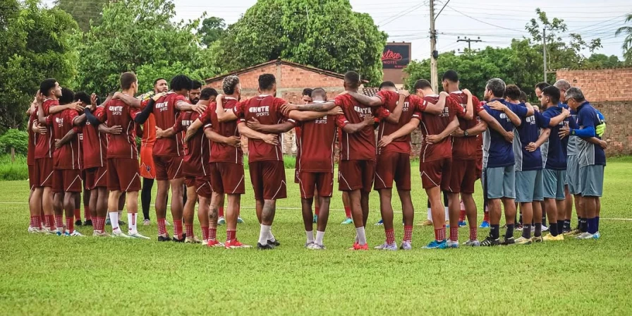 Treino do Maranhão Atlético.