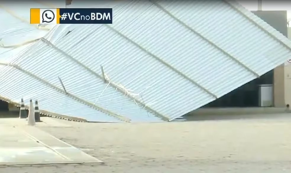 O posto de combustível fica às margens da avenida Laranjeiras, que é uma extensão da BR-122, em Santa Inês.