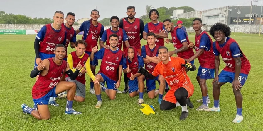Treino do Maranhão Atlético no Parque Valério Monteiro.