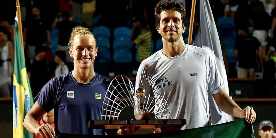 Rafael Matos e Marcelo Melo faturaram título no Rio Open.