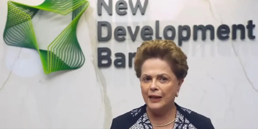 Presidenta do banco do Brics, Dilma Rousseff.