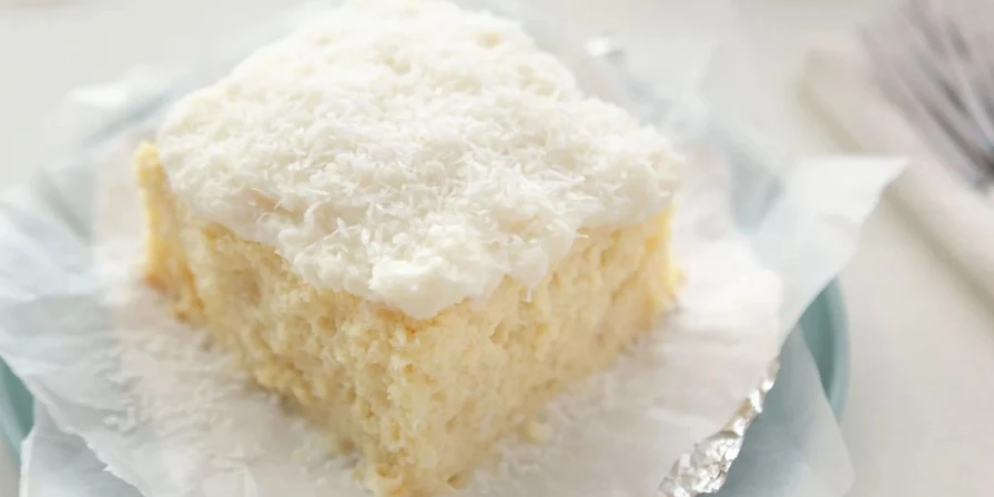 Bolo de coco gelado