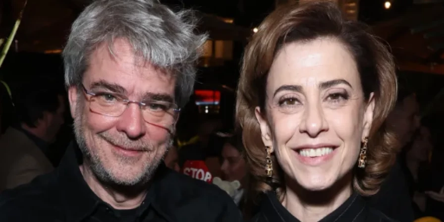 Fernanda Torres e o marido Andrucha Waddington.
