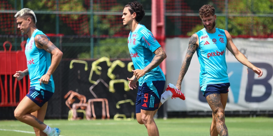 Treino do Flamengo.