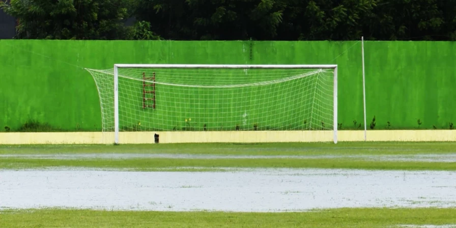 Estádio Biran Castro segue com gramado castigado por chuvas