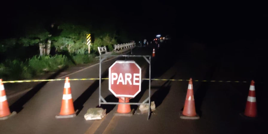 Ponte entre Porto Franco e Campestre do Maranhão foi interditada nesta sexta-feira (7).
