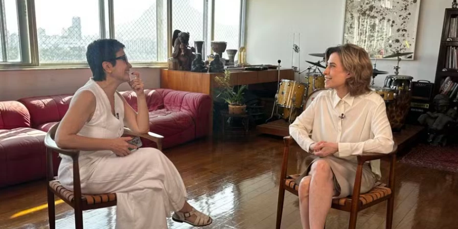Sandra Annenberg e Fernanda Torres.