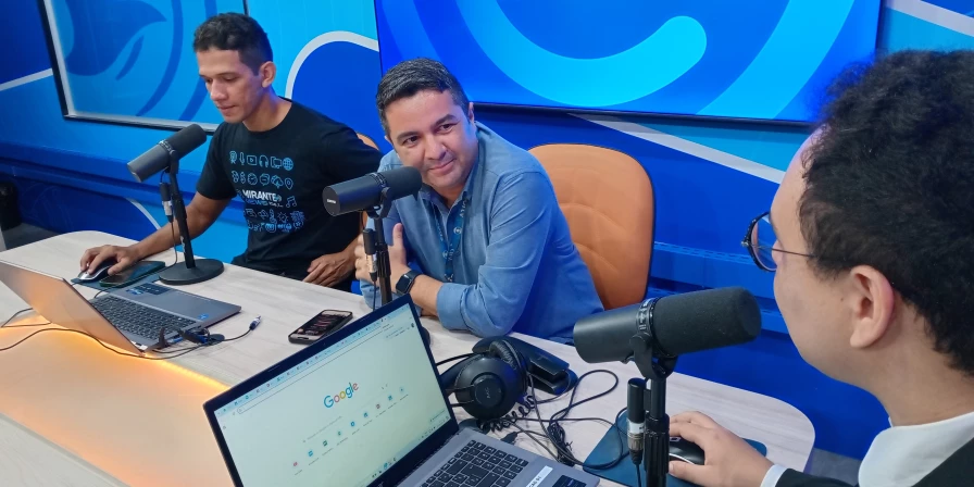 O coordenador do Núcleo de Esporte da Tv Mirante, Thiago Amorim, concedeu entrevista ao Abrindo o Verbo.