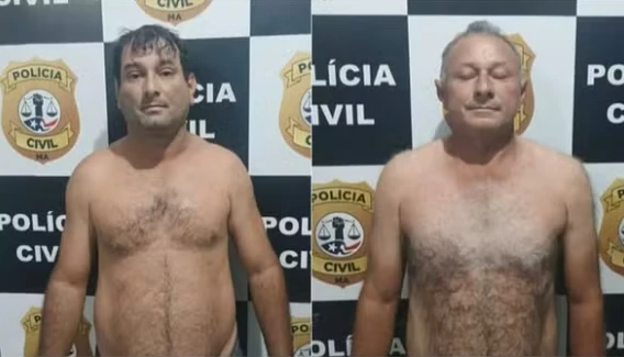 Valdiley (à esquerda) e Antônio são suspeitos de participação no assassinato de Adriana Oliveira. Foto: Reprodução/Redes sociais