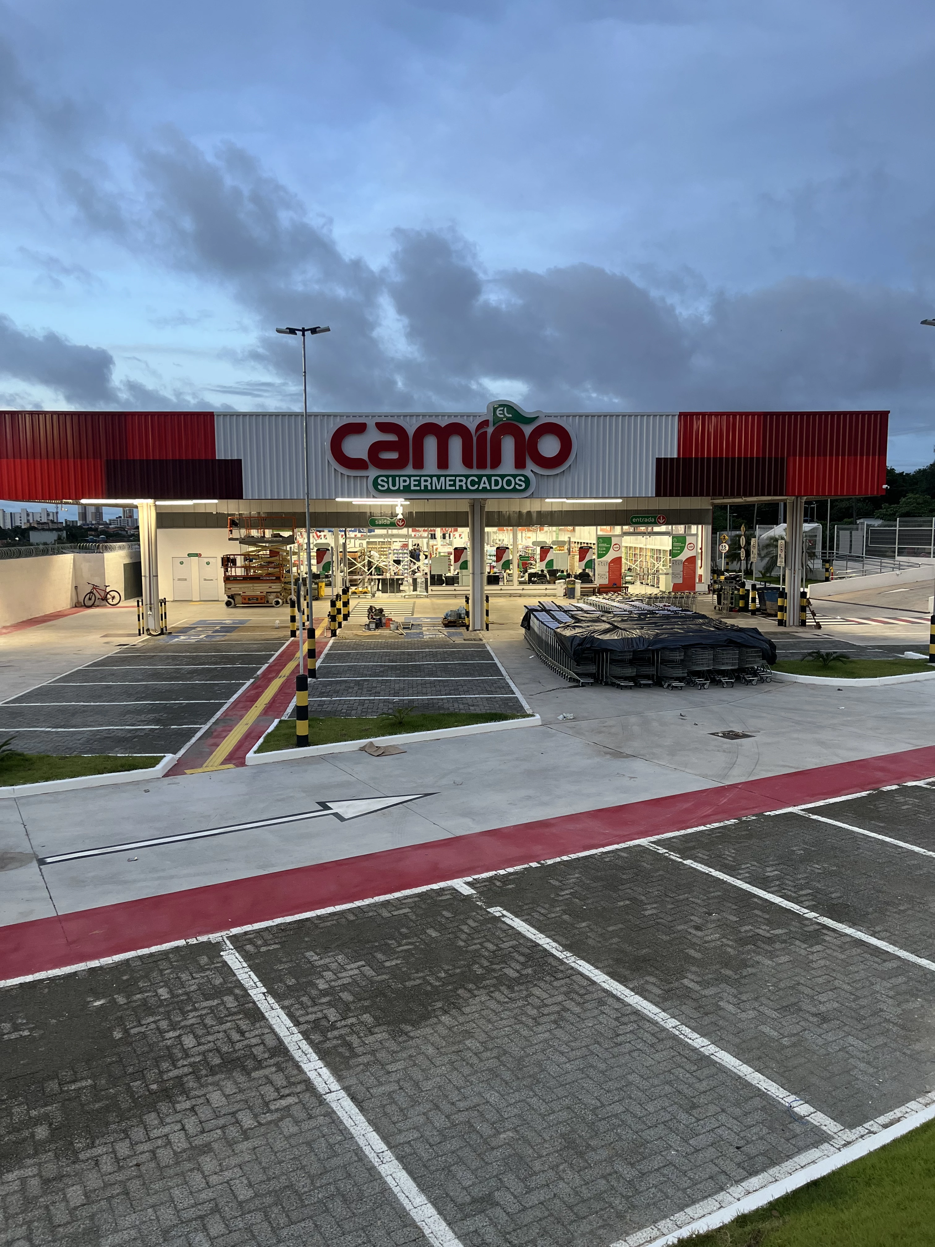 Em breve será inaugurado o Camino Supermercados no Parque Athenas. (Foto: Divulgação)