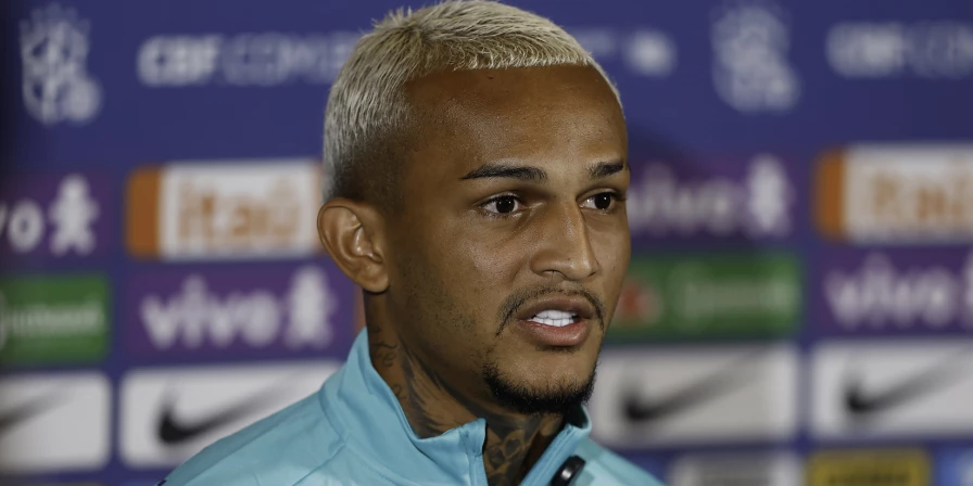 Wesley, lateral-direito da Seleção Brasileira.