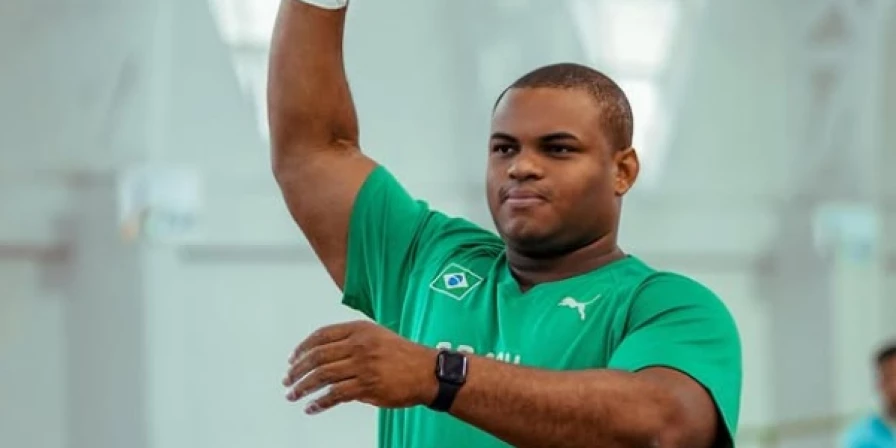Welington Silva, o Maranhão, esteve nos jogos de Paris 2024