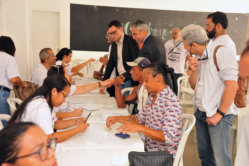 A estimativa é que, ao longo do dia, foram atendidas cerca de 500 pessoas na segunda edição do mutirão realizada em 2023 em São Luís. (Foto: Ribamar Pinheiro)