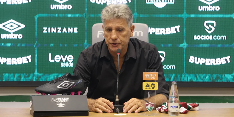 Renato Gaúcho, novo técnico do Fluminense.
