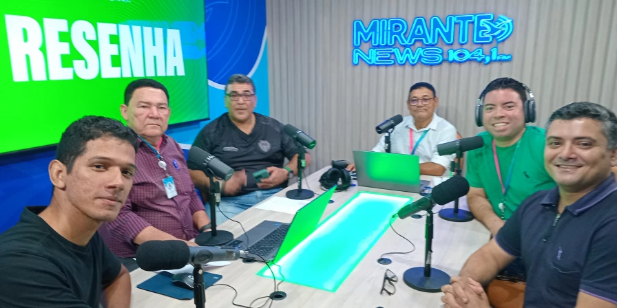 O presidente do MAC, Carlos Eduardo, foi um dos entrevistados do Resenha, da Mirante News FM.