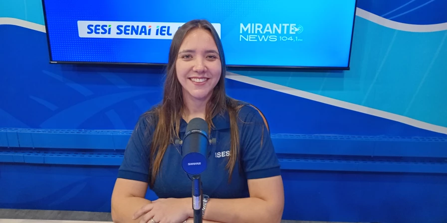 A assessora técnica do Sesi, Mariana Moreira, foi uma das entrevistadas do Abrindo o Verbo.