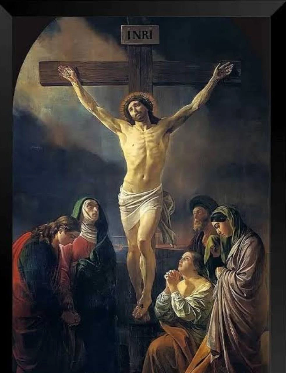 Quadro Religioso Jesus Crucificado