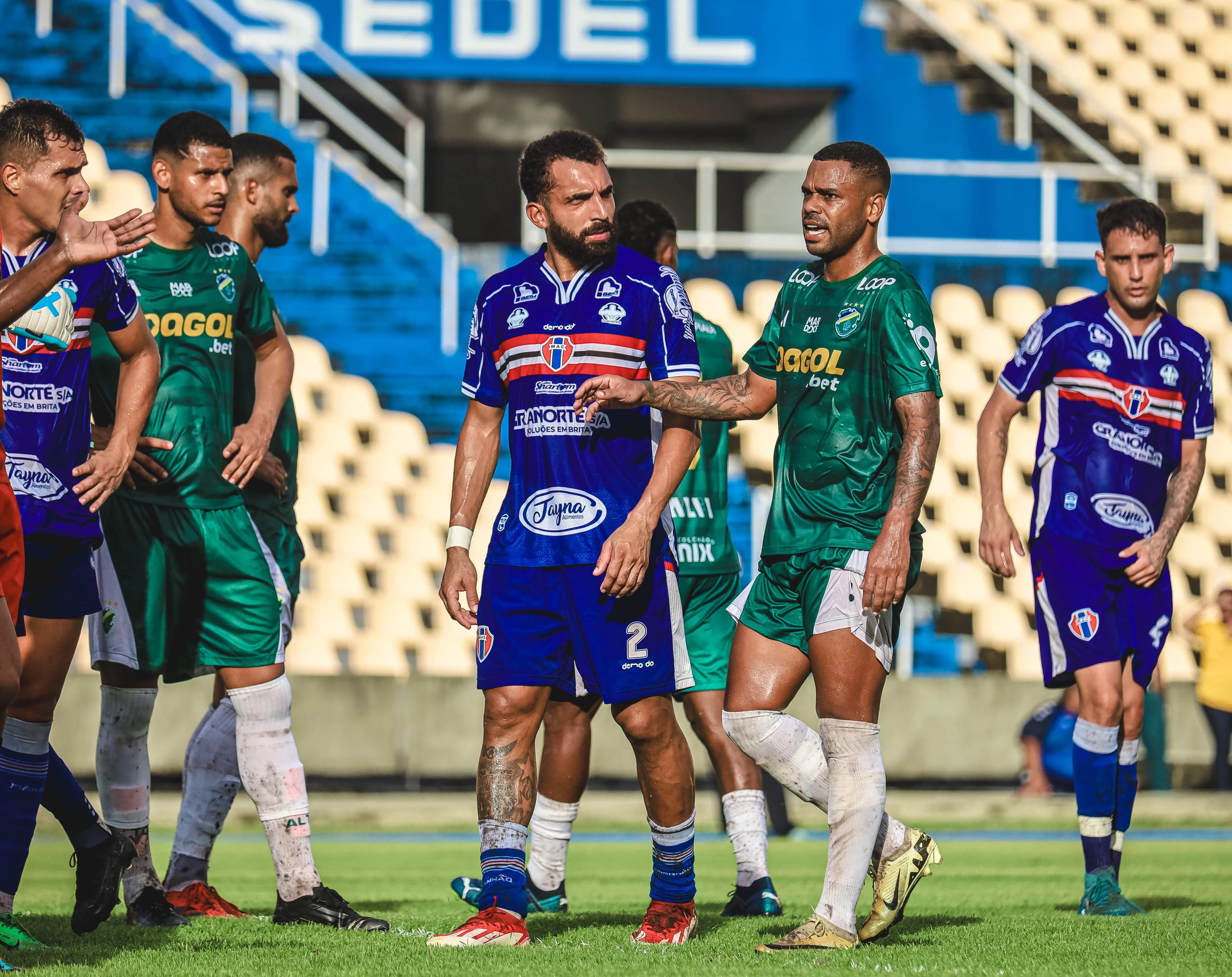 Time perdeu dois pontos na estreia contra o Altos (PI) na estreia do Brasileiro (Crédito: Iury Oliveira)