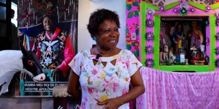 Empreendedorismo e cultura gerando conhecimento e renda no projeto Bumba Meu Boi da Floresta, coordenando por Nadir Cruz (Fonte: Divulgação).