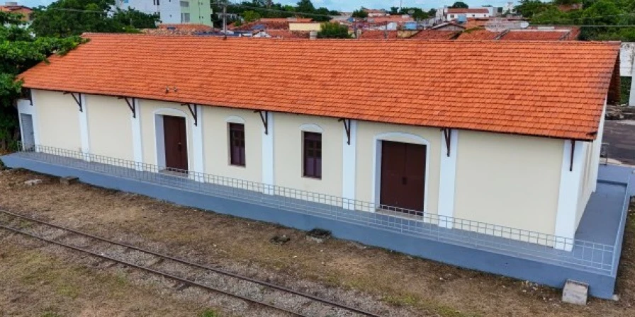 A Estação Ferroviária de Caxias foi inaugurada em 1895 se configurando como um importante centro de desenvolvimento econômico do leste maranhense.