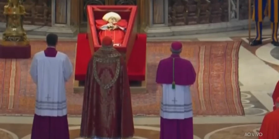 O funeral de Francisco será cercado por uma série de cerimônias. (Foto: Reprodução/g1)