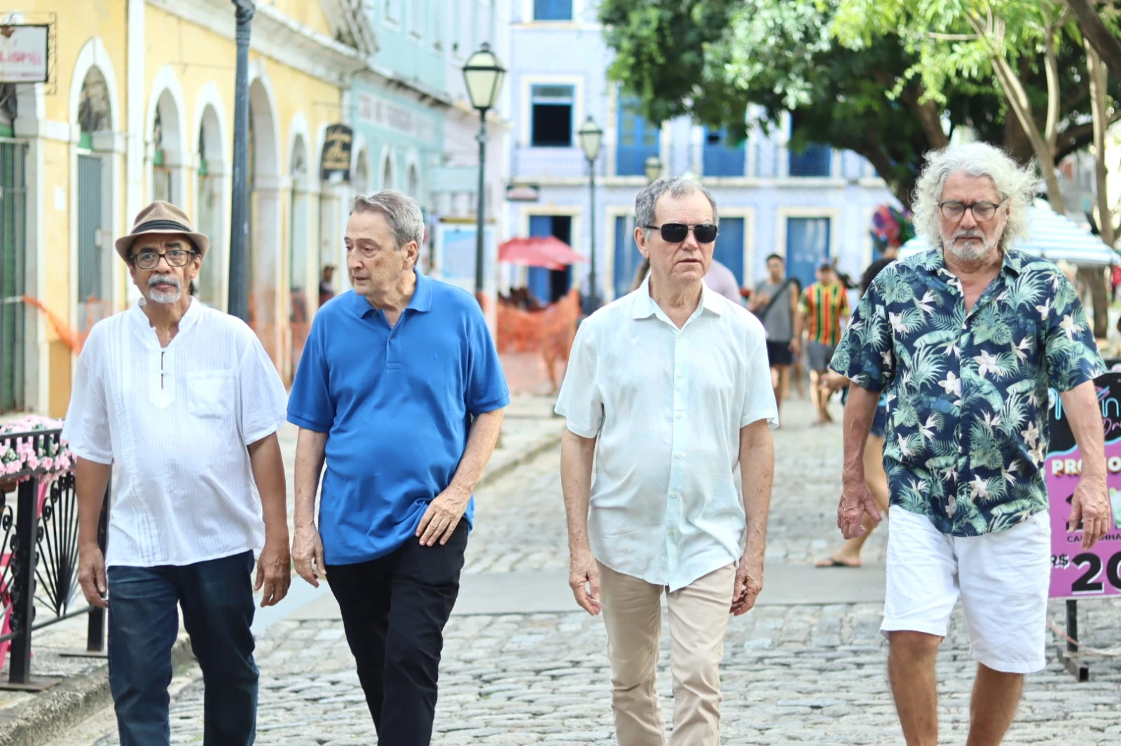 Joãozinho Ribeiro, Chico Saldanha, Josias Sobrinho e Chico Saldanha se unem para celebrar São Jorge, no show Mostra Quatro 70, nesta quarta-feira (23), no Teatro João do Vale, na Praia Grande, Centro Histórico de São Luís