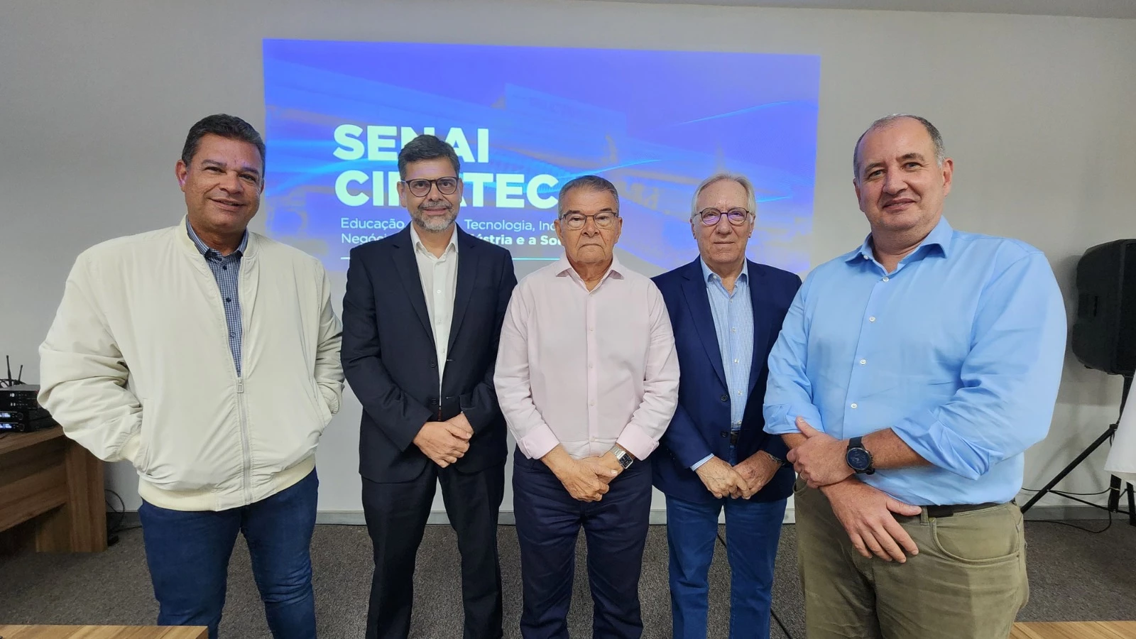 FIEMA lidera visita de empresários ao SENAI CIMATEC na Bahia. (Foto: Divulgação)