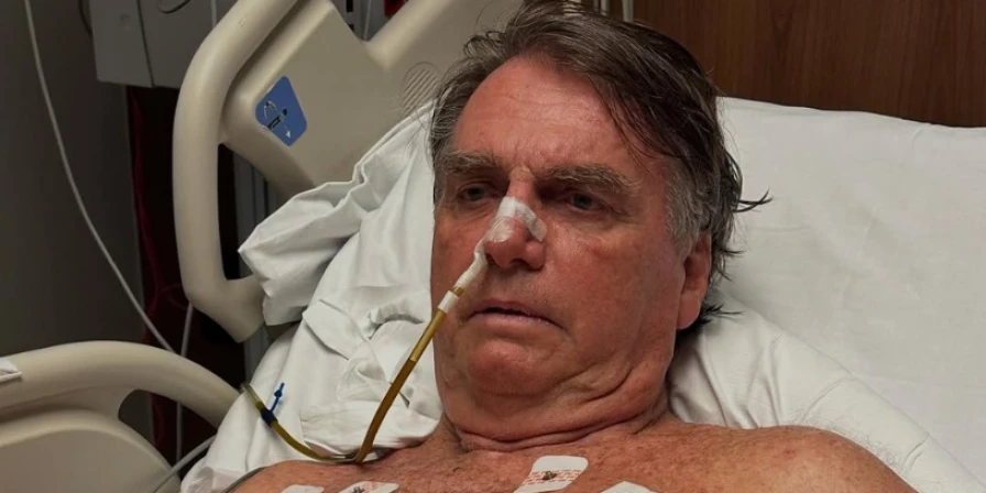O ex-presidente Jair Bolsonaro.
