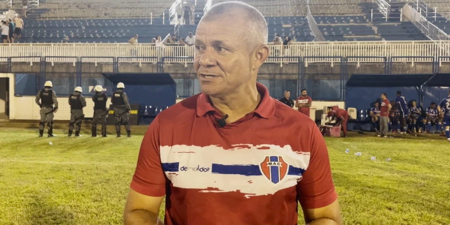 Marcinho Guerreiro, técnico do Maranhão Atlético.