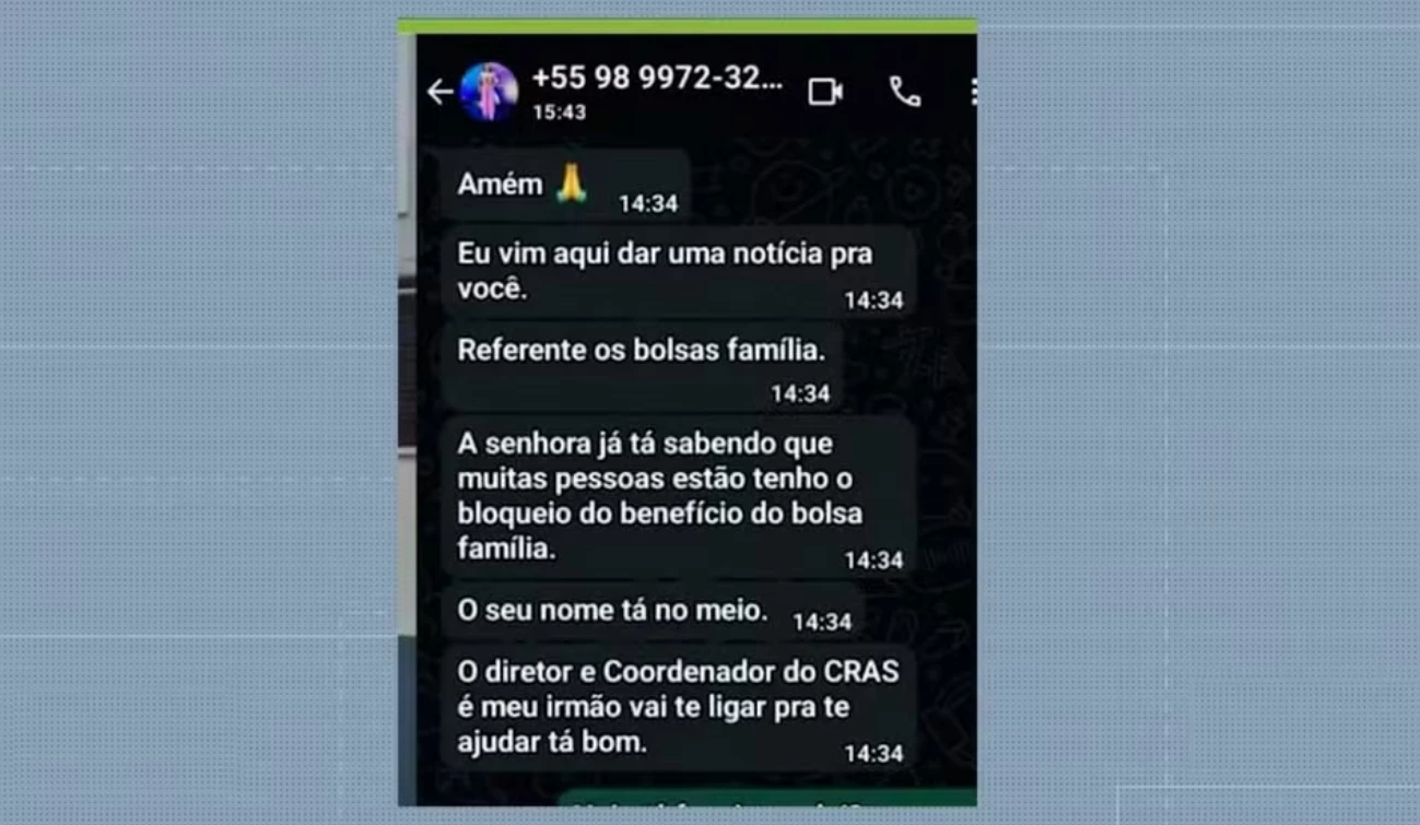 Prefeitura de Coelho Neto alerta sobre novo golpe contra beneficiários do Bolsa Família. (Reprodução/Tv Mirante)