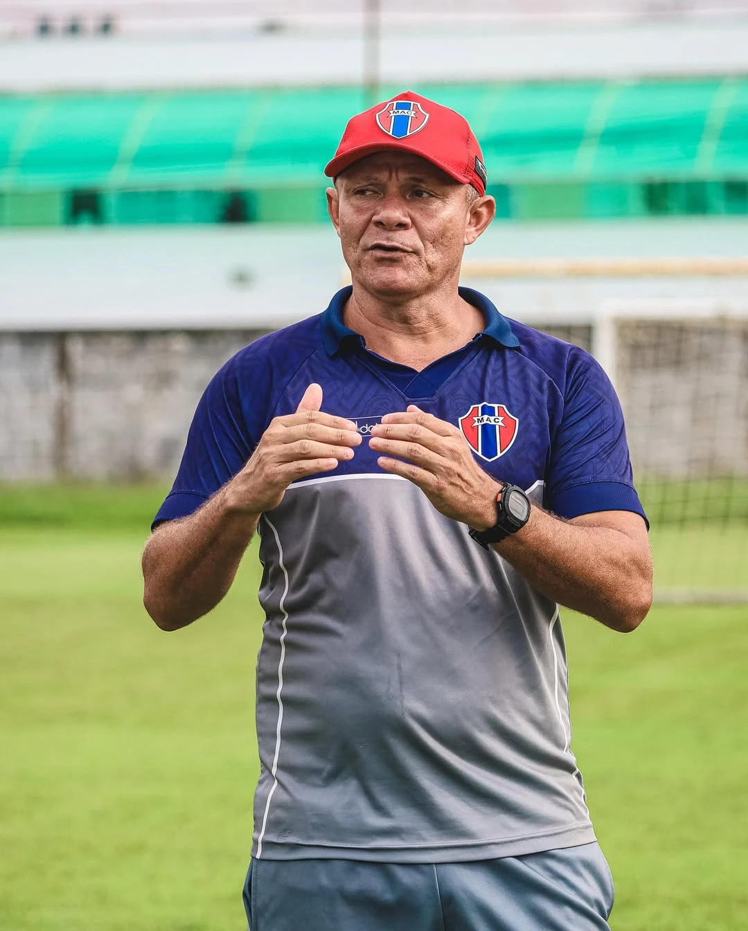 Marcinho busca chegar a sua terceira final de Campeonato Maranhense nas últimas quatro edições (Crédito: @iuryoliveirafoto)