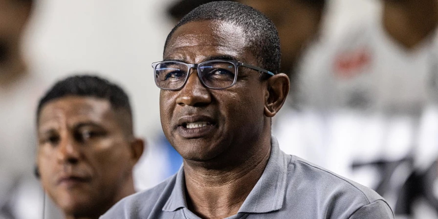 César Sampaio, técnico interino do Santos.