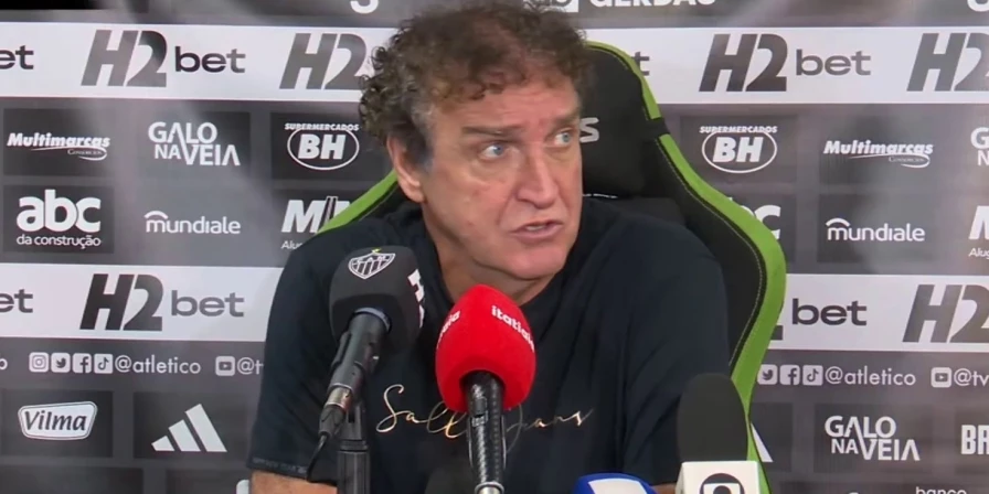 Cuca, técnico do Atlético-MG.