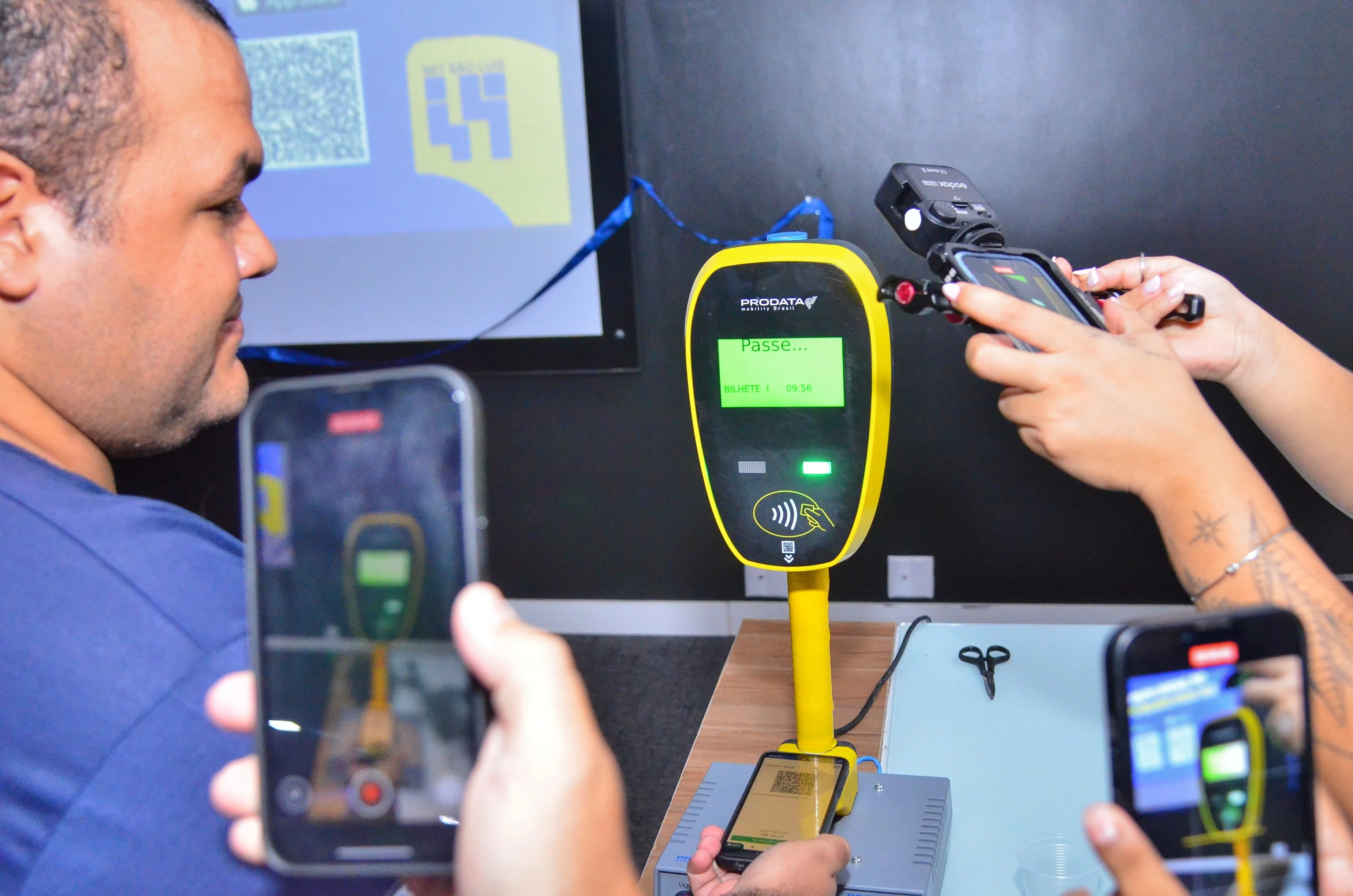Lançado app para a bilhetagem eletrônica. (Foto: Divulgação/SET)